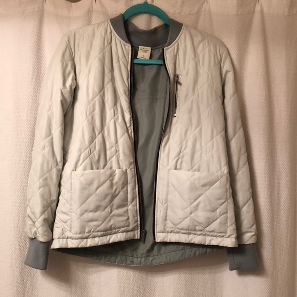 NWOT Reversible Mint A&F Down Bomber Jacket | SM - Picture 3 of 6
